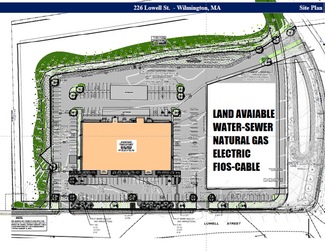 Más detalles para 226 Lowell St, Wilmington, MA - Terrenos en alquiler