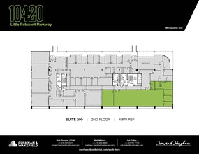 10480 Little Patuxent Pky, Columbia, MD en alquiler Plano de la planta- Imagen 1 de 1