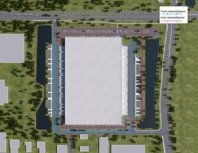 1401 N. Kirk Road, Batavia, IL - AÉREA vista de mapa