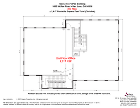 1609-1643 Mckee Rd, San Jose, CA en alquiler Plano de la planta- Imagen 2 de 5