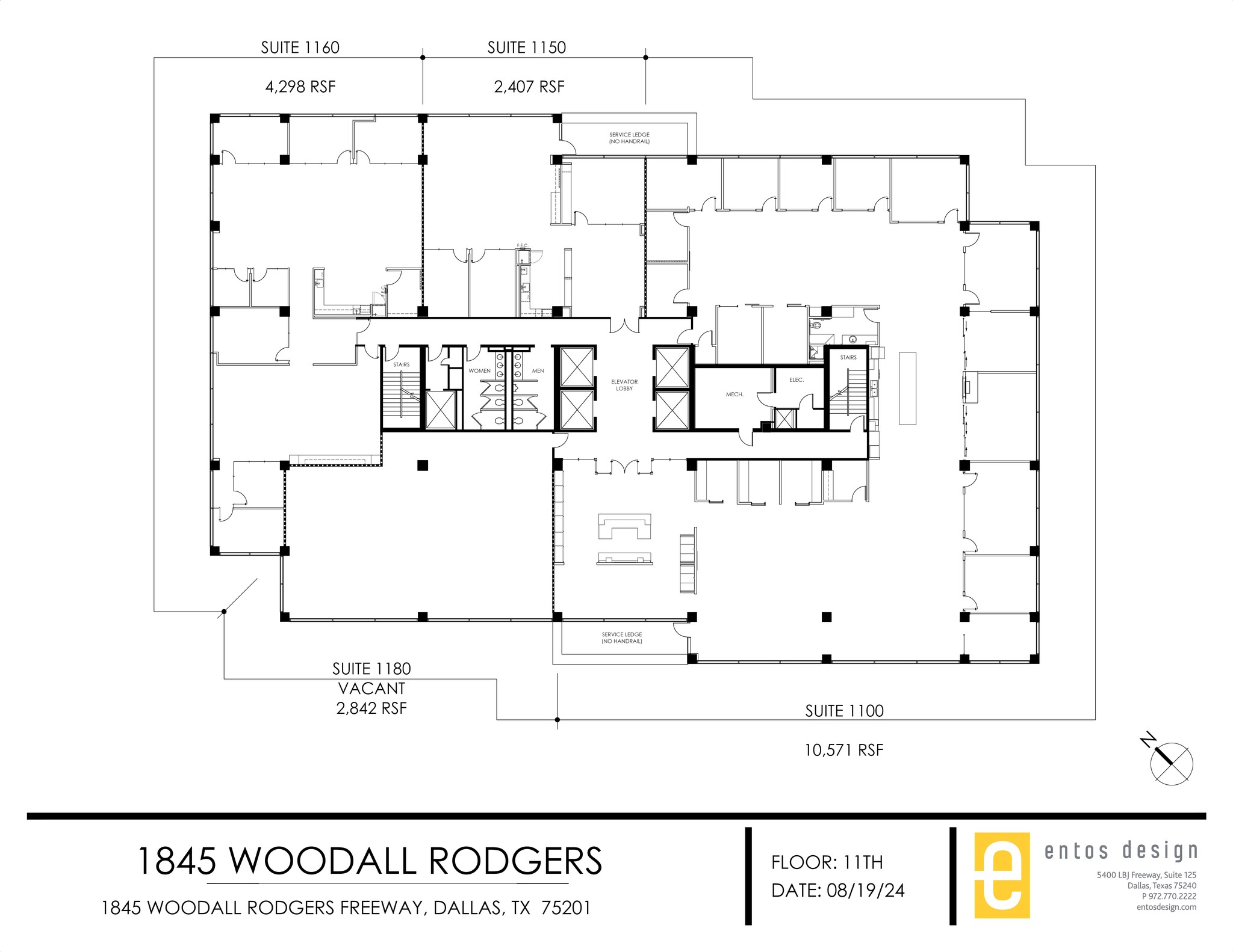 1845 Woodall Rodgers Fwy, Dallas, TX en alquiler Plano del sitio- Imagen 1 de 2