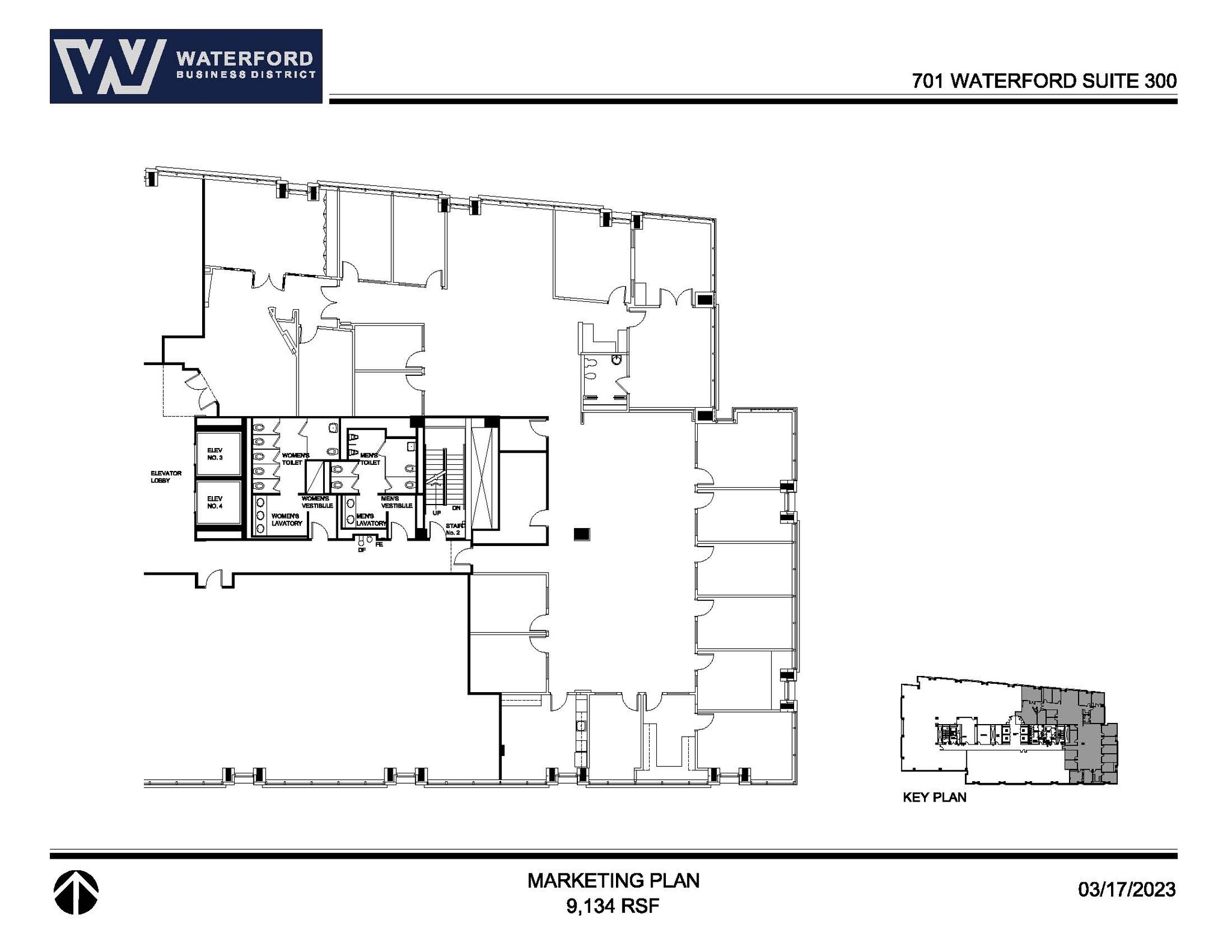 5200 Waterford District Dr, Miami, FL en alquiler Plano de la planta- Imagen 1 de 1