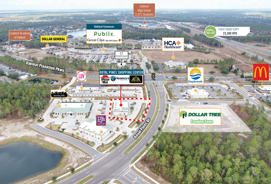 3460 Royal Pines Drive, Middleburg, FL en venta - Foto del edificio - Imagen 2 de 6