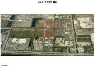 375 Kelly Dr, West Palm Beach, FL - VISTA AÉREA  vista de mapa - Image1