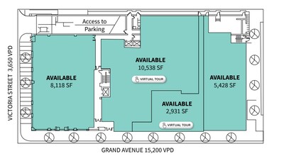 870 Grand Ave, Saint Paul, MN en alquiler Plano de la planta- Imagen 1 de 1