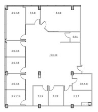 1101 Perimeter Dr, Schaumburg, IL en alquiler Plano de la planta- Imagen 1 de 2