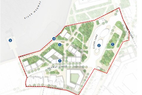 125-127 High St, Chatham en venta - Foto del edificio - Imagen 1 de 2