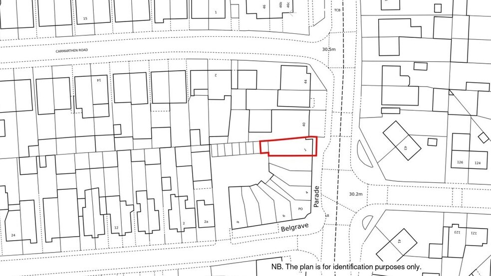38 Stoke Poges Ln, Slough en venta - Plano de solar - Imagen 3 de 3