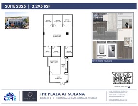 1301 Solana Blvd, Westlake, TX en alquiler Plano de la planta- Imagen 1 de 9