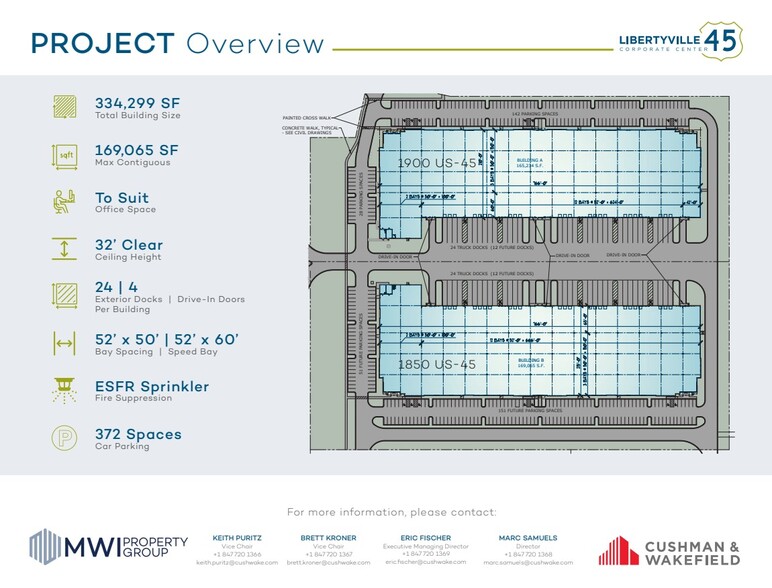 1850 N US 45, Libertyville, IL en alquiler - Plano de la planta - Imagen 2 de 7