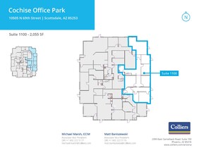 10505 N 69th St, Scottsdale, AZ en alquiler Plano de la planta- Imagen 1 de 1