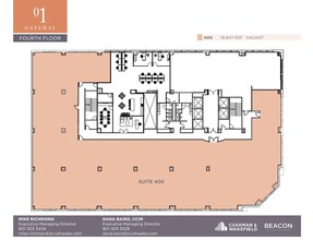 90 S 400 W, Salt Lake City, UT en alquiler Plano de la planta- Imagen 1 de 1