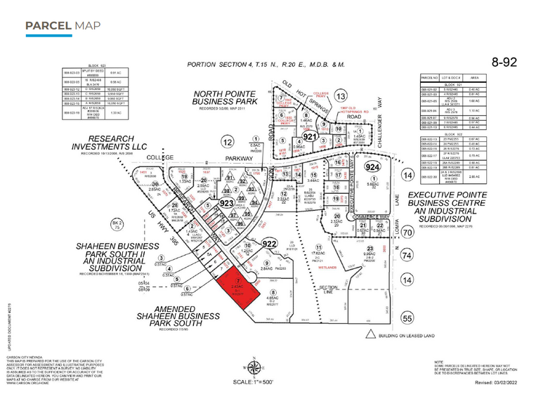 Research Way, Carson City, NV en venta - Foto del edificio - Imagen 2 de 4