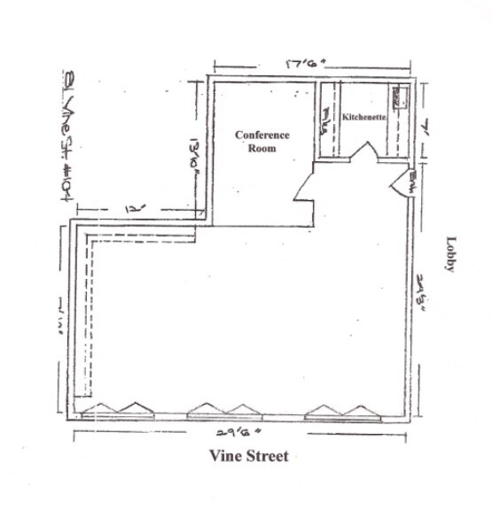 81 Vine St, Seattle, WA en alquiler Plano de la planta- Imagen 1 de 1