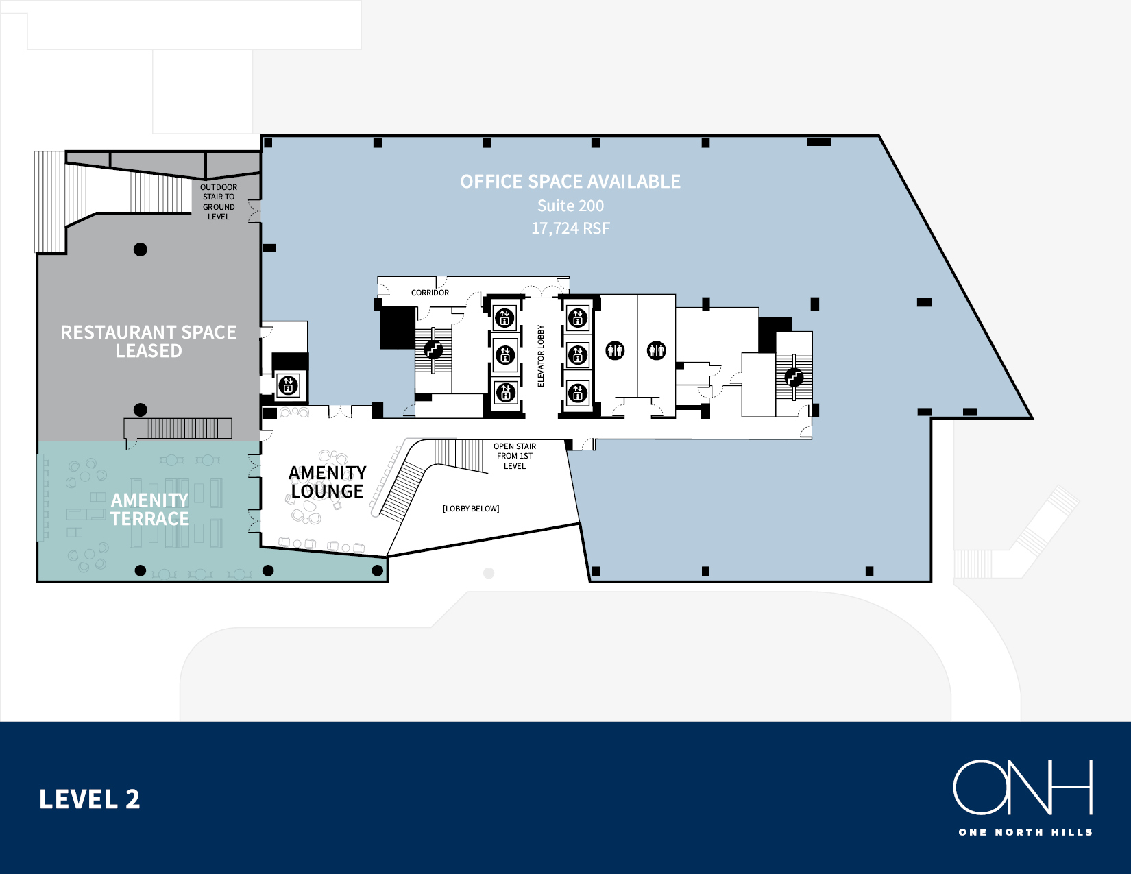 4000 Center At North Hills St, Raleigh, NC en alquiler Plano de la planta- Imagen 1 de 1