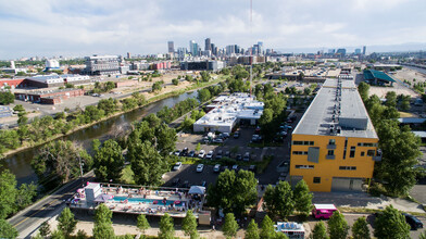 3459 Ringsby Ct, Denver, CO - VISTA AÉREA  vista de mapa - Image1