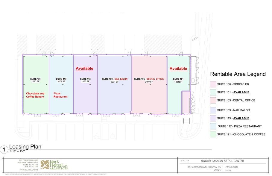 10215 Carnoch Way, Bristow, VA en alquiler - Plano del sitio - Imagen 1 de 7