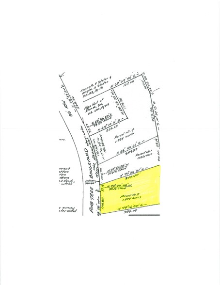 1.35 Acres Pinetree, Thomasville, GA en venta - Plano del sitio - Imagen 2 de 2