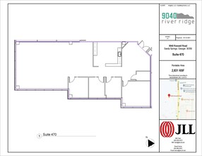 9040 Roswell Rd, Atlanta, GA en alquiler Plano de la planta- Imagen 1 de 1