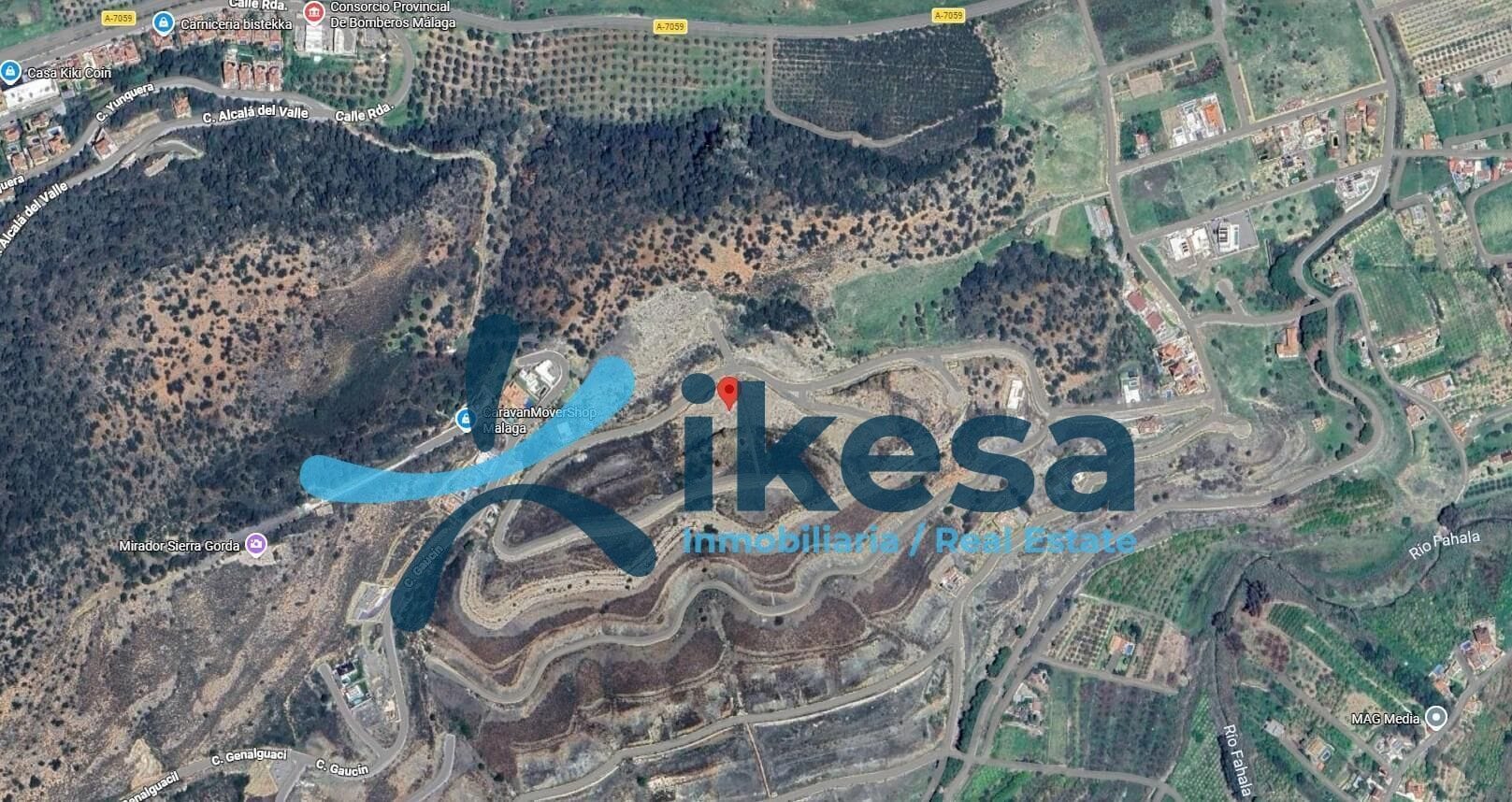 Terreno en Alhaurín el Grande, Málaga en venta Vista aérea- Imagen 1 de 4