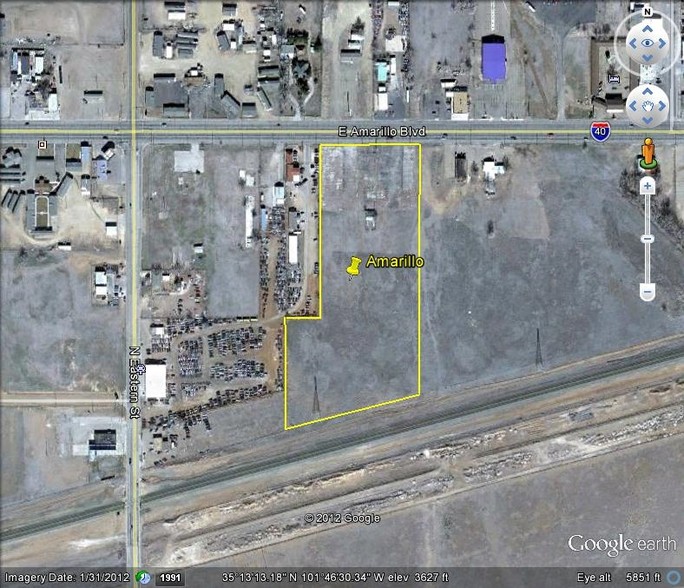 5300 E Amarillo Blvd, Amarillo, TX en alquiler - Vista aérea - Imagen 1 de 6