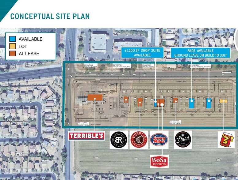 SEC 83rd Avenue & Lower Buckeye Road, Phoenix, AZ en alquiler - Plano del sitio - Imagen 3 de 3