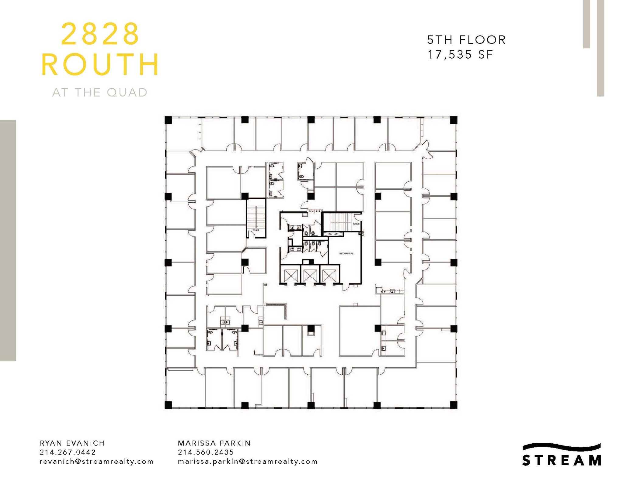 2828 Routh St, Dallas, TX en alquiler Plano de la planta- Imagen 1 de 1