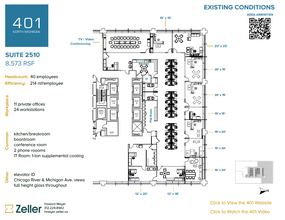 401 N Michigan Ave, Chicago, IL en alquiler Plano de la planta- Imagen 1 de 1