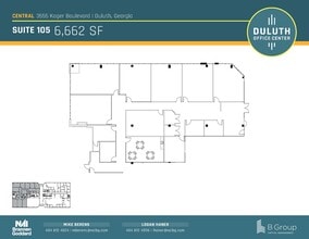 3505 Koger Blvd, Duluth, GA en alquiler Plano de la planta- Imagen 1 de 1