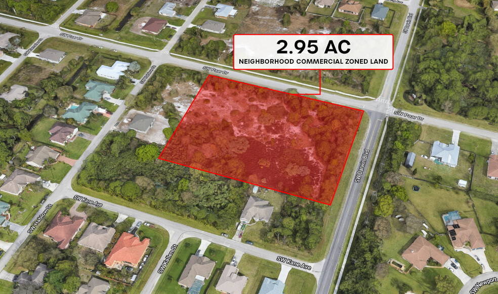 SW Darwin Blvd, Port Saint Lucie, FL en venta - Vista aérea - Imagen 2 de 4