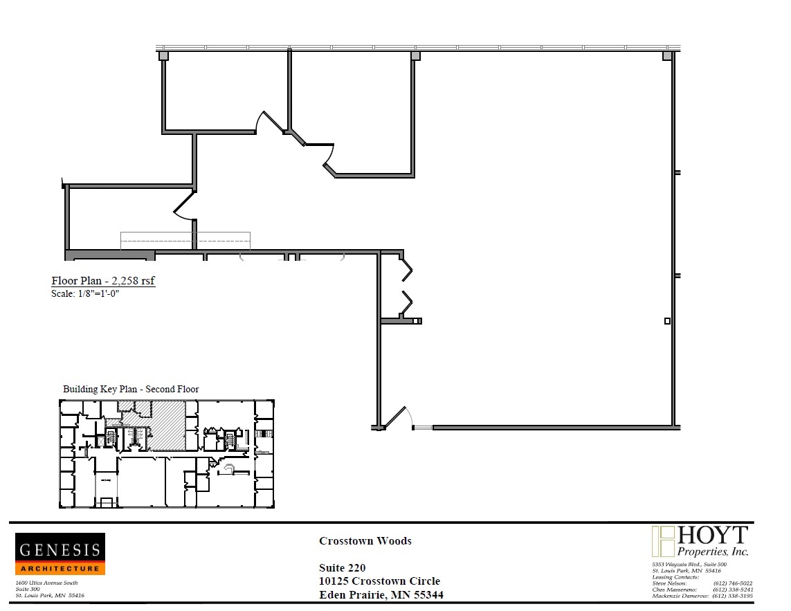 10125 Crosstown Cir, Eden Prairie, MN en alquiler Plano de la planta- Imagen 1 de 1