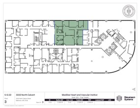 3333 N Calvert St, Baltimore, MD en alquiler Plano de la planta- Imagen 1 de 1