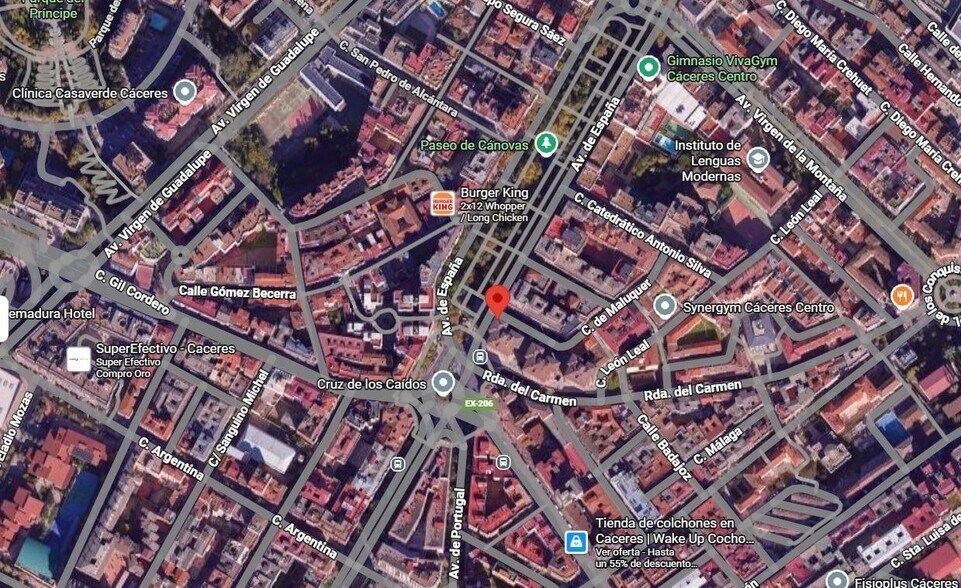 Local en Cáceres en alquiler - Foto del edificio - Imagen 1 de 1