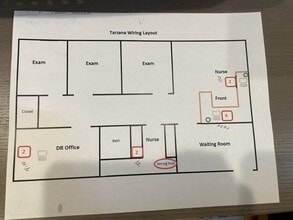 18356-18388 Clark St, Tarzana, CA en alquiler Plano de la planta- Imagen 1 de 13