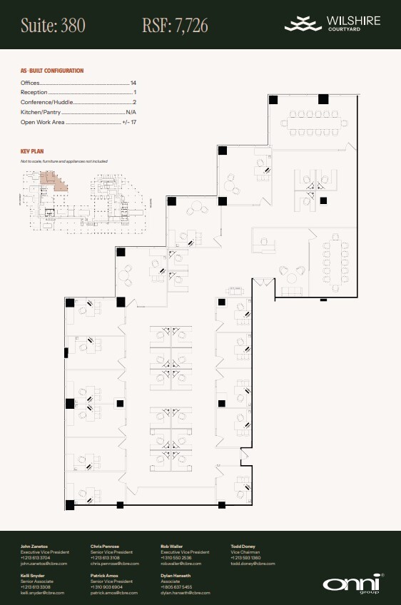 5700 Wilshire Blvd, Los Angeles, CA en alquiler Plano de la planta- Imagen 1 de 1