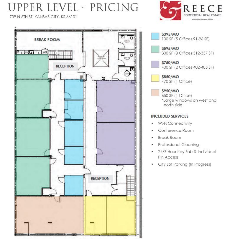 709 N 6th St, Kansas City, KS en alquiler Plano de la planta- Imagen 1 de 1