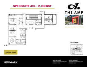 1580 N Logan St, Denver, CO en alquiler Plano de la planta- Imagen 2 de 2