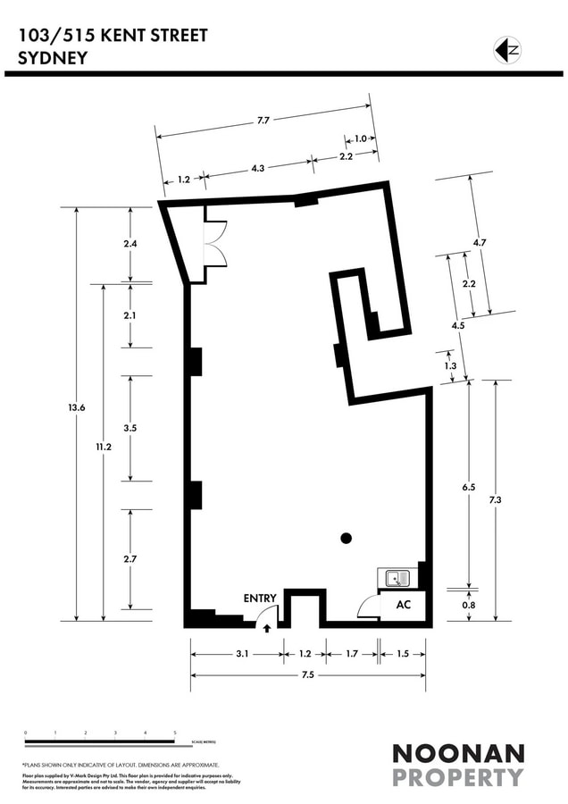 515 Kent St, Sydney, NSW 2000 - Unidad 103 - - Plano de la planta - Image 2 of 4