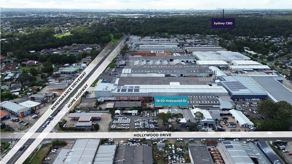 18 Hollywood Dr, Lansvale en alquiler - Vista aérea - Imagen 3 de 4