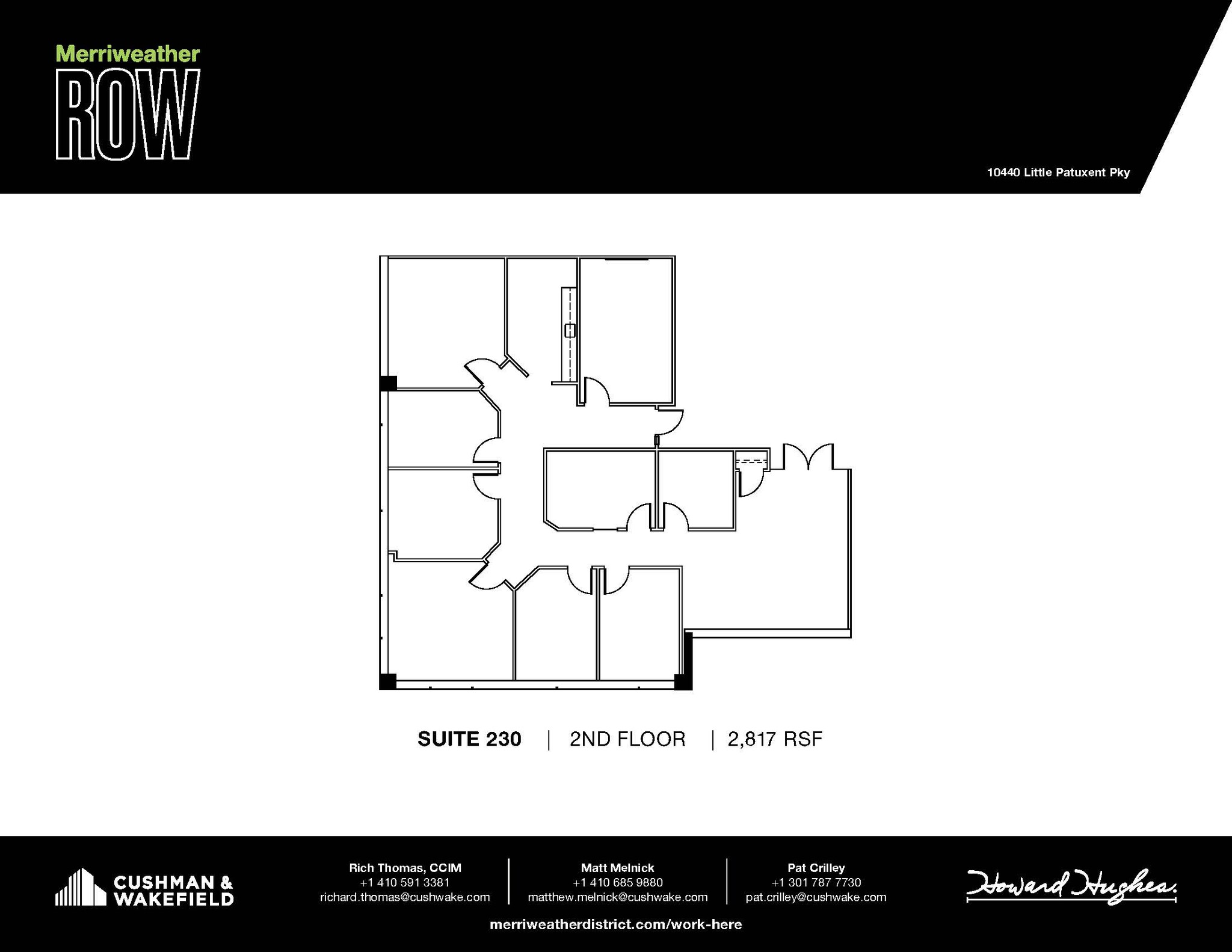 10480 Little Patuxent Pky, Columbia, MD en alquiler Plano de la planta- Imagen 1 de 1