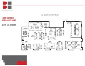 10815 Rancho Bernardo Rd, San Diego, CA en alquiler Plano de la planta- Imagen 1 de 1