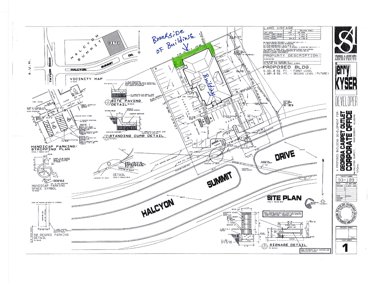 7061 Halcyon Summit Dr, Montgomery, AL en alquiler Plano del sitio- Imagen 1 de 1