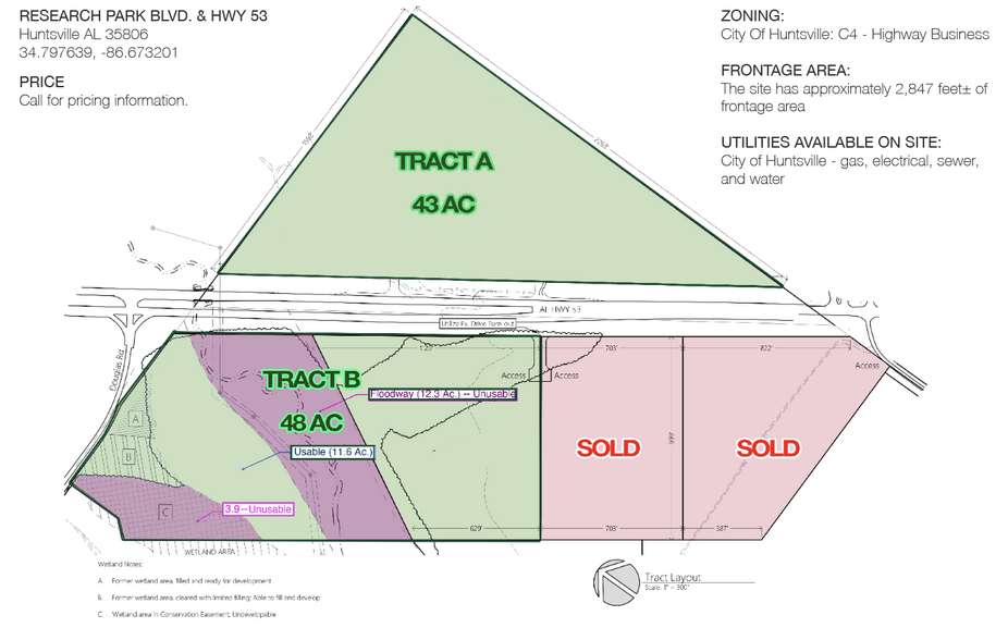 0 Hwy 53, Huntsville, AL en venta - Foto del edificio - Imagen 2 de 2