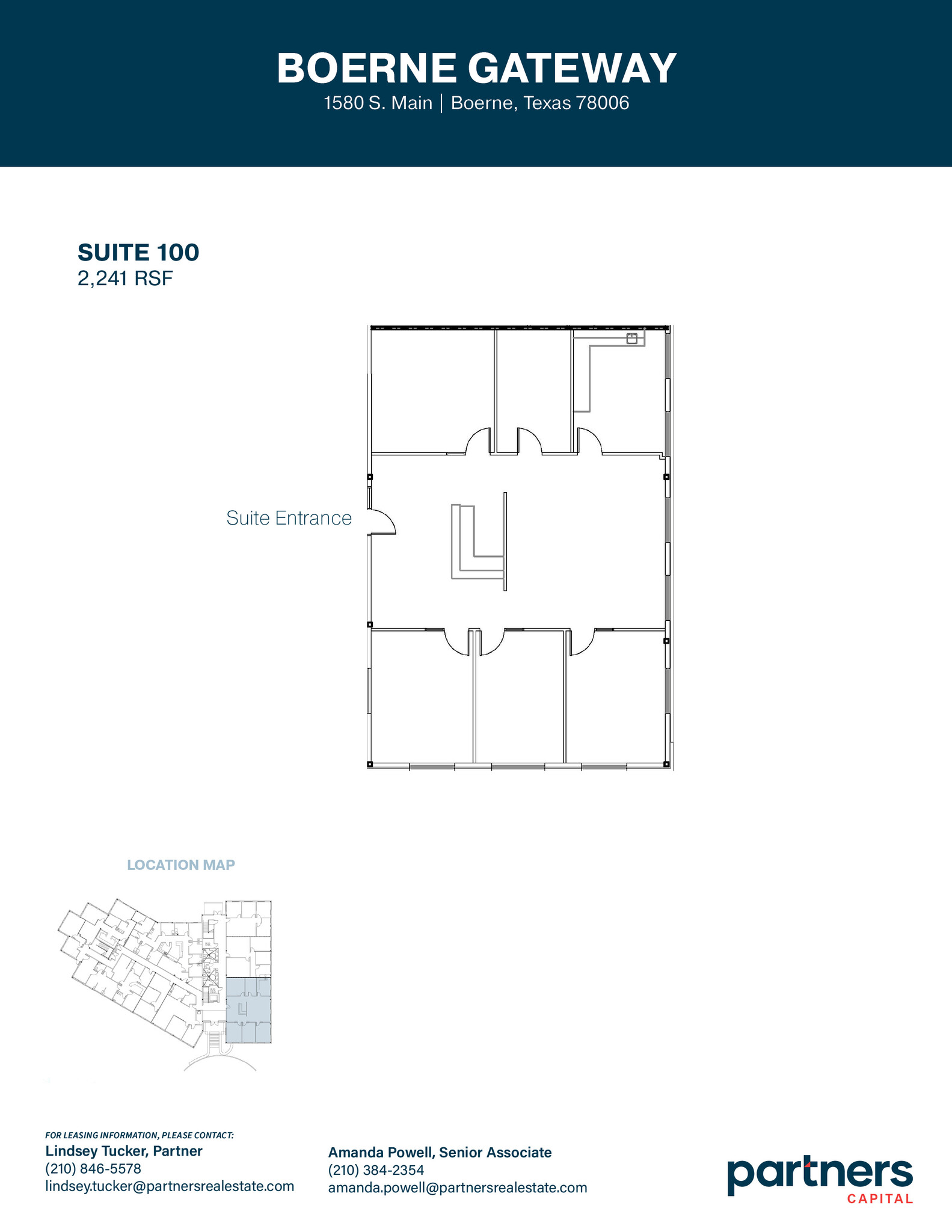 1580 S Main St, Boerne, TX en alquiler Plano de la planta- Imagen 1 de 16