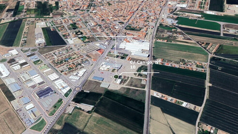 Carrer Canigó, 12, Golmés, Lérida en venta - Vista aérea - Imagen 3 de 4