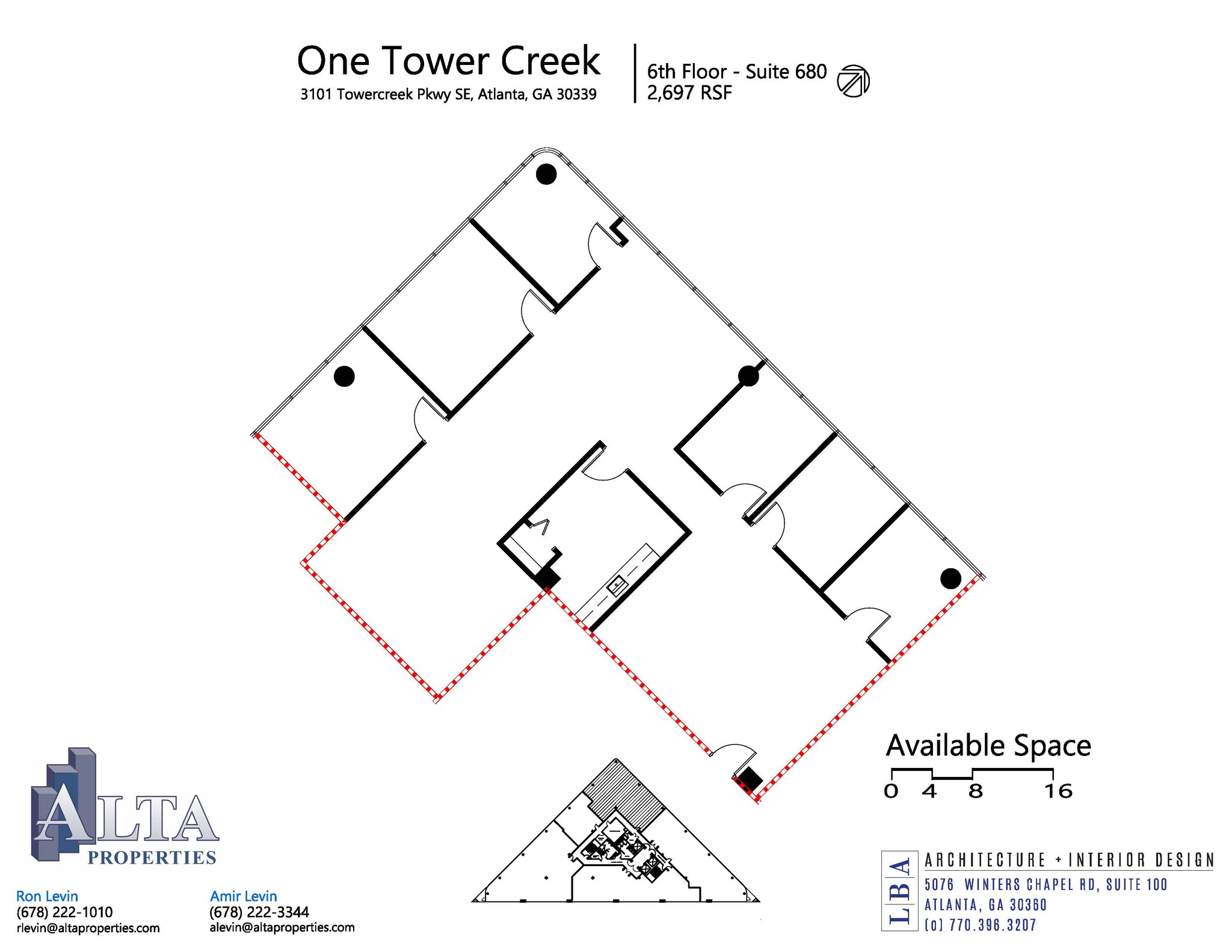 3101 Towercreek Pkwy SE, Atlanta, GA en alquiler Plano de la planta- Imagen 1 de 1