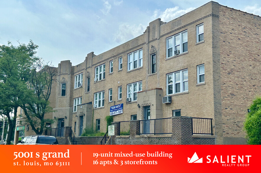 5001 S Grand Blvd, Saint Louis, MO en venta - Foto del edificio - Imagen 1 de 13