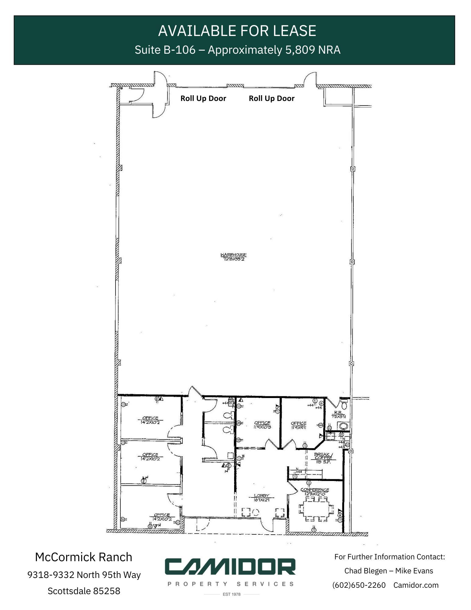 9332 N 95th Way, Scottsdale, AZ en alquiler Plano de la planta- Imagen 1 de 1