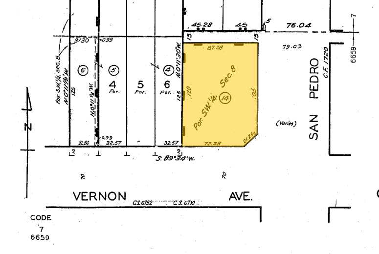 261 E Vernon Ave, Los Angeles, CA en alquiler - Plano de solar - Imagen 2 de 30