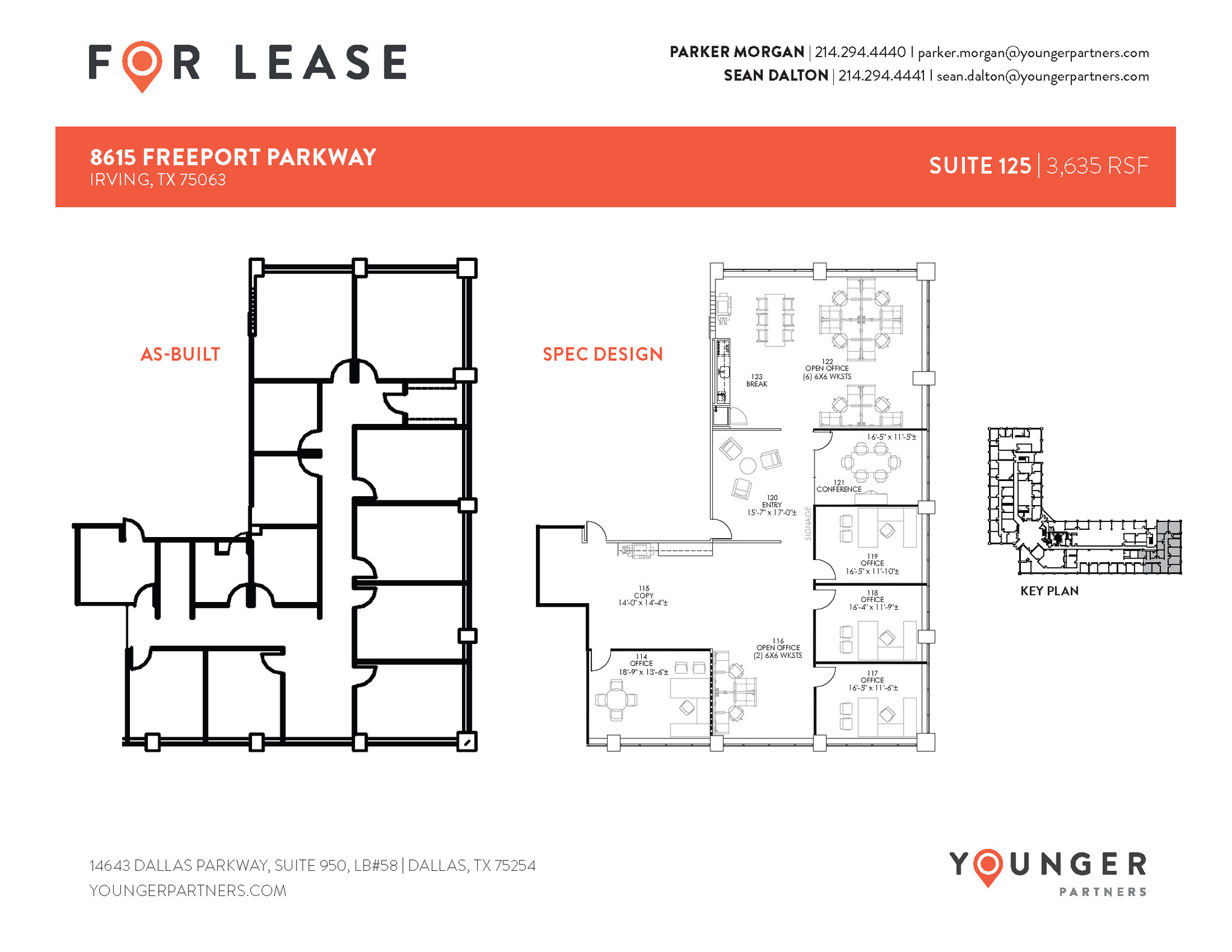 8615 Freeport Pky, Irving, TX en alquiler Plano de la planta- Imagen 1 de 2